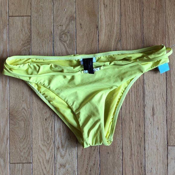 Brand New BCBG Women's 2-piece yellow string bikini - Picture 4 of 14